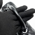 CHANEL SMALL COCO HANDLE CAVIAR SO BLACK / BLACK HARDWARE