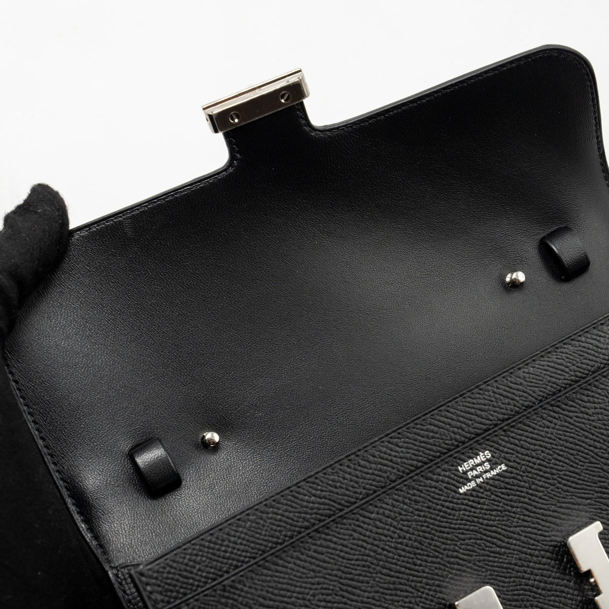 Hermes constance to go epsom black SHW
