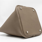 Hermes Picotin 22 Lock Bag Clemence Etoupe SHW