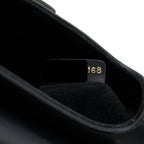 DIOR MINI SADDLE BAG CALFSKIN BLACK GHW