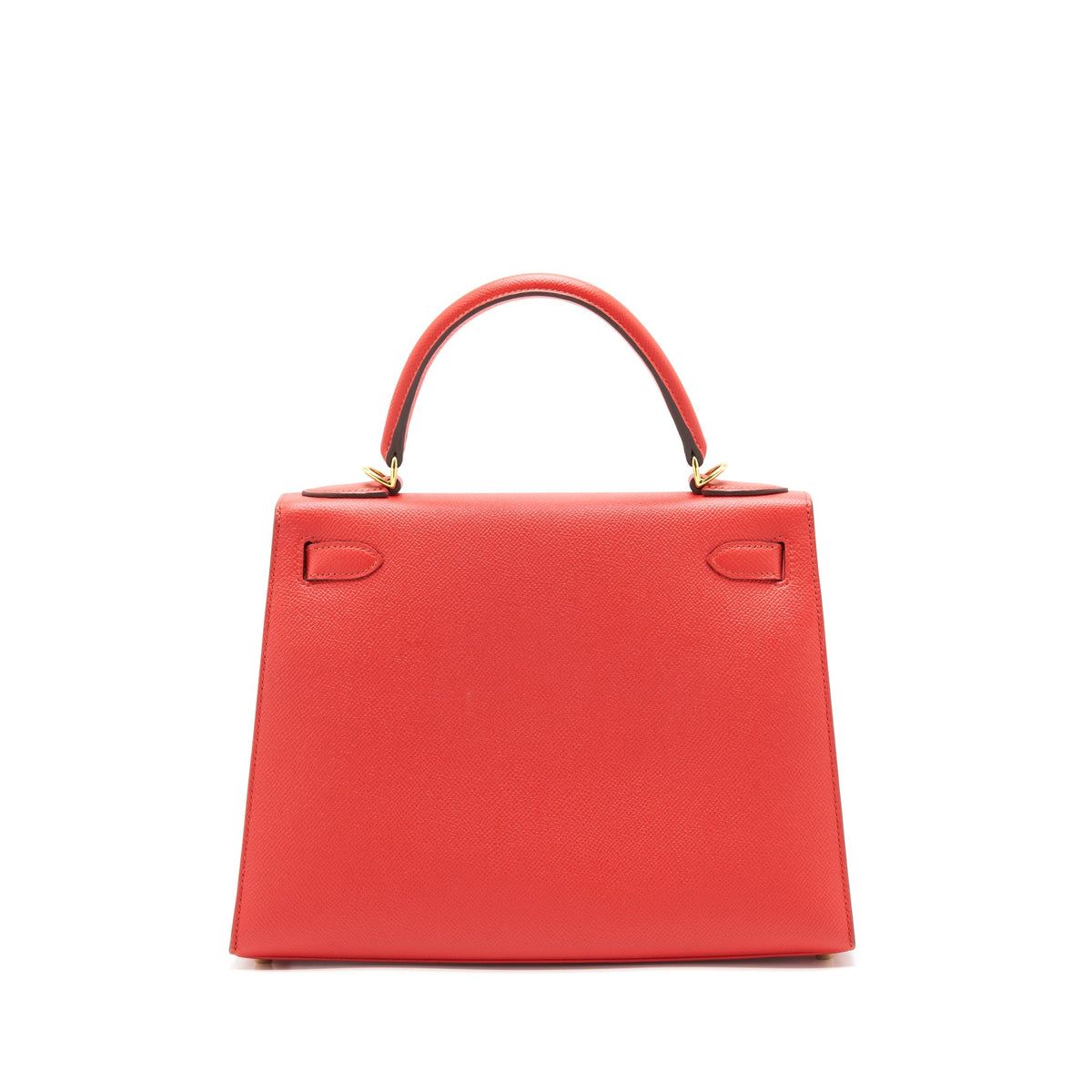 Hermes Kelly 28 Rouge Pivoine GHW
