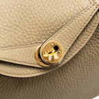 HERMES MINI LINDY II CLEMENCE 8Q BEIGE MARFA GHW