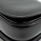 Gucci bamboo 1947 mini bag leather black with black hardware
