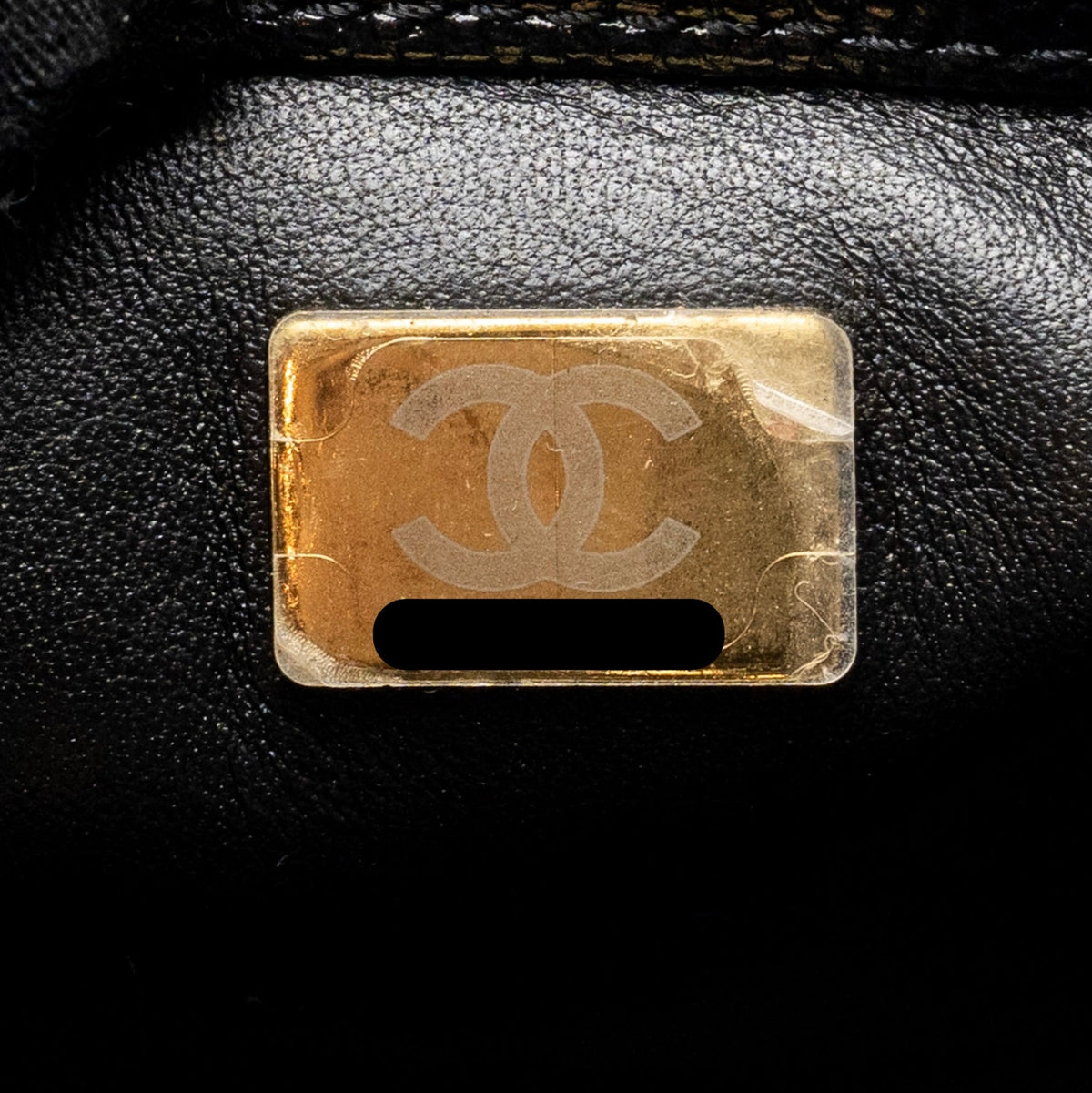 CHANEL QUILTED HOBO CAVIAR BLACK GHW (MICROCHIP)