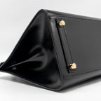 HERMES BIRKIN 30 BOX BLACK GHW