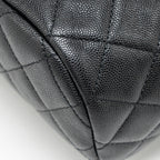 CHANEL QUILTED MINI BACKPACK CAVIAR BLACK LGHW (MICROCHIP)