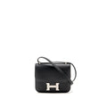Hermes mini constance epsom black shw