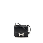 Hermes mini constance epsom black shw