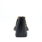 CHANEL GRAND SHOPPING TOTE BAG CAVIAR BLACK GHW