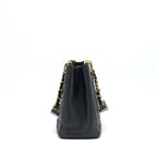 CHANEL GRAND SHOPPING TOTE BAG CAVIAR BLACK GHW