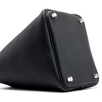 HERMES PICOTIN 18 LOCK BAG CLEMENCE BLACK SHW