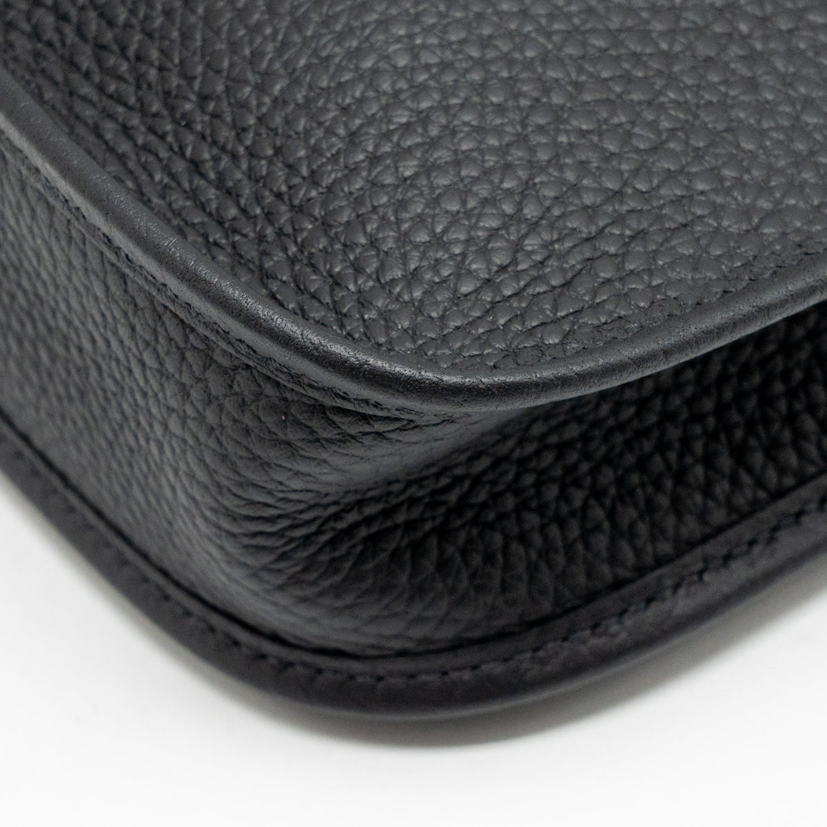 HERMES MINI EVELYNE CLEMENCE BLACK GHW