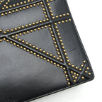 DIOR SMALL STUDDED DIORAMA BLACK GHW