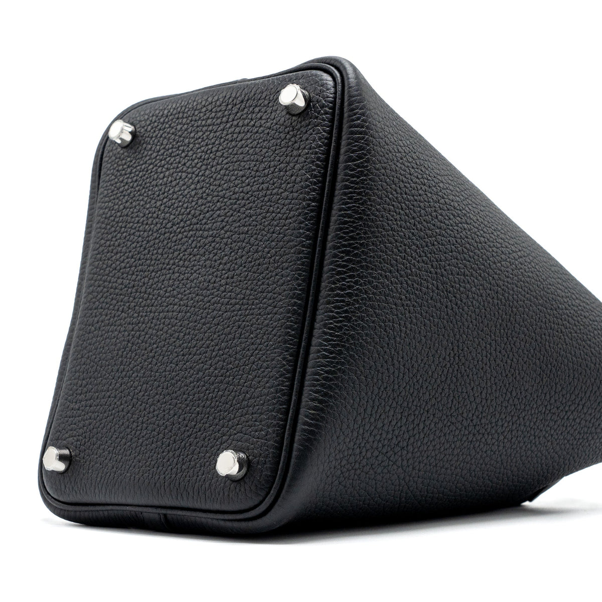 HERMES PICOTIN 18 LOCK BAG CLEMENCE BLACK SHW