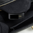DIOR SMALL STUDDED DIORAMA BLACK GHW