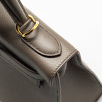 Hermes Kelly 28 Epsom Gris Etain GHW