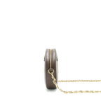 GUCCI MINI OPHIDIA GG ROUND CROSSBODY BAG