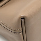 Hermes MINI 24/24 2424-21 BAG Evercolor/Swift Etoupe SHW