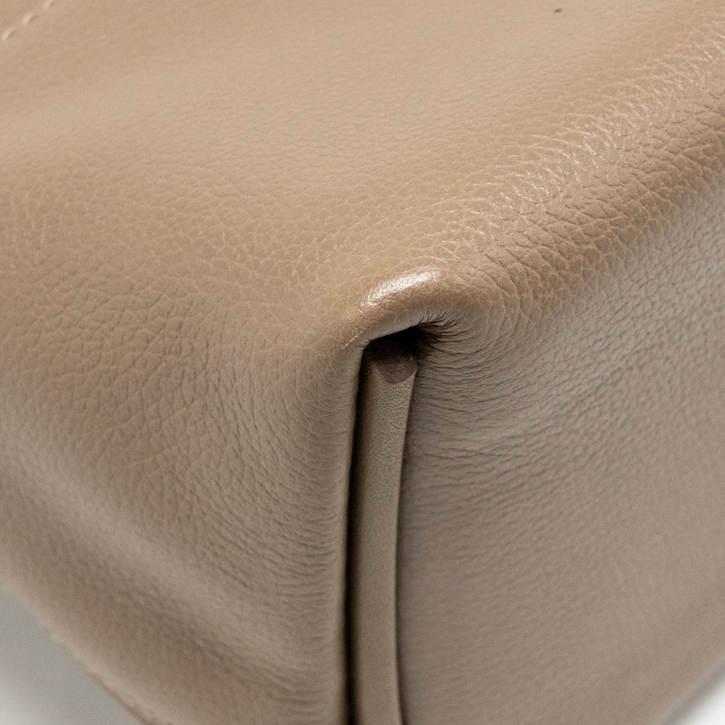 Hermes MINI 24/24 2424-21 BAG Evercolor/Swift Etoupe SHW