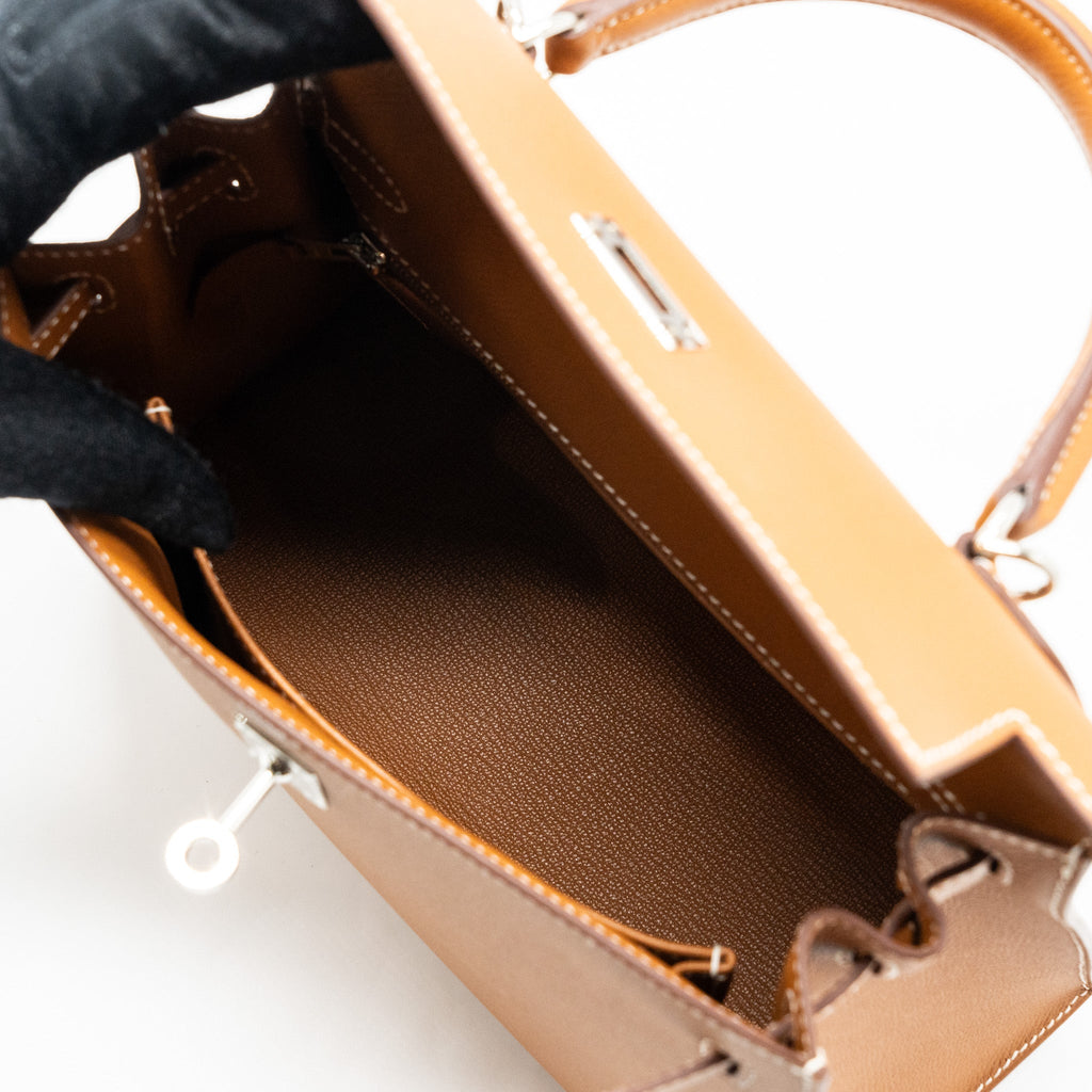 HERMES KELLY 25 EPSOM GOLD SHW