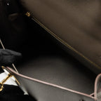 Hermes Kelly 28 Epsom Gris Etain GHW