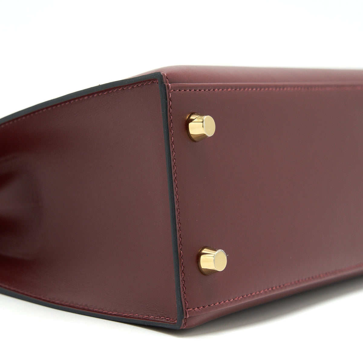 HERMES KELLY 25 SPECIAL ORDER SOMBRERO ROUGE H BRUSHED GHW