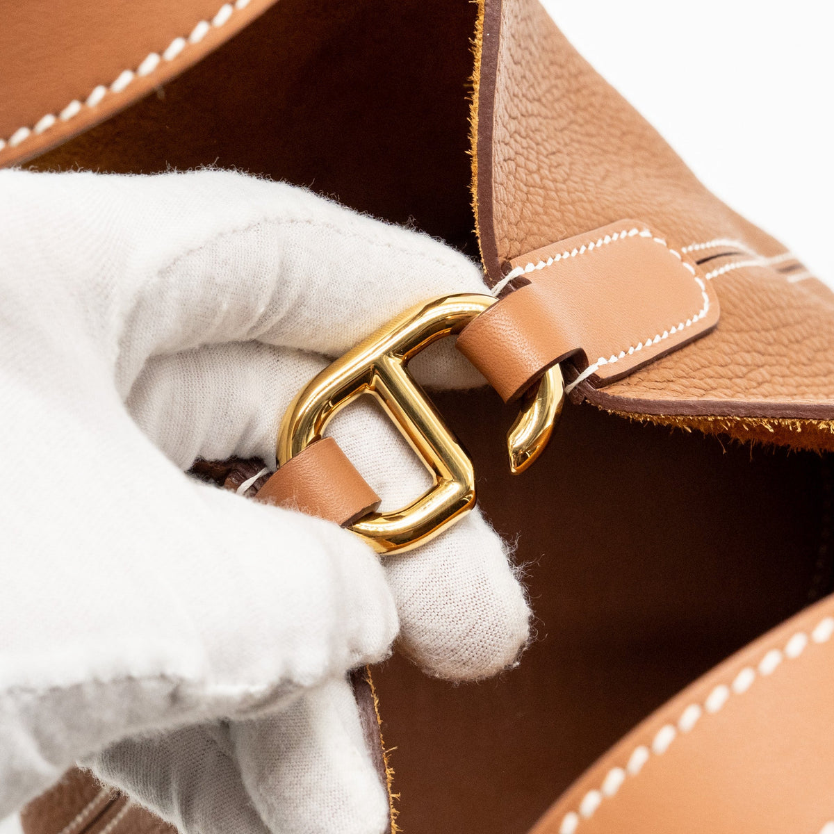 Hermes In-the-Loop 18 Bag Clemence/Swift Gold GHW