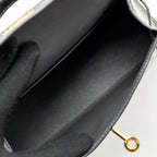 Hermes mini kelly II alligator mississippiensis matt 88 graphite GHW