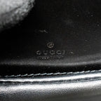 Gucci bamboo 1947 mini bag leather black with black hardware