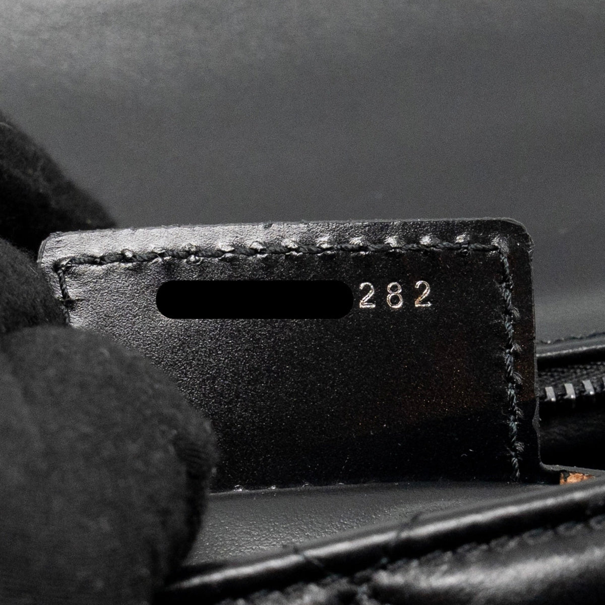 DIOR MEDIUM DIOR CARO BAG CALFSKIN SO BLACK
