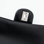 CHANEL MINI RECTANGULAR FLAP BAG LAMBSKIN BLACK SHW (MICROCHIP)