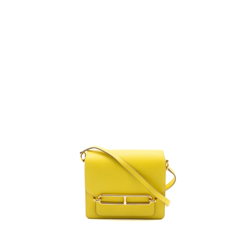 Hermes mini roulis evercolor lime GHW
