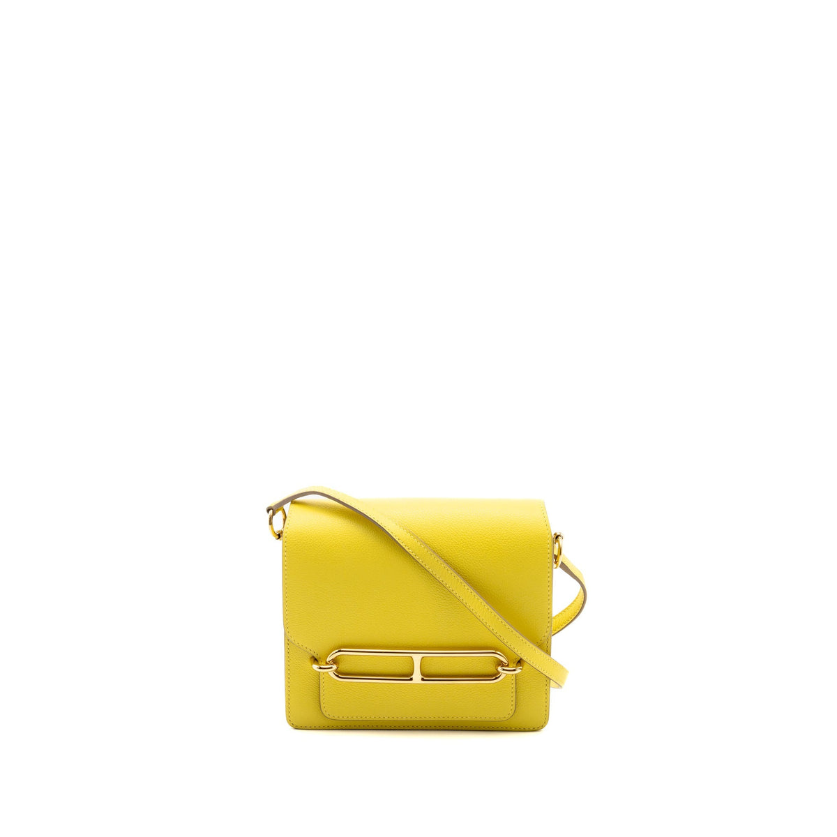 Hermes mini roulis evercolor lime GHW