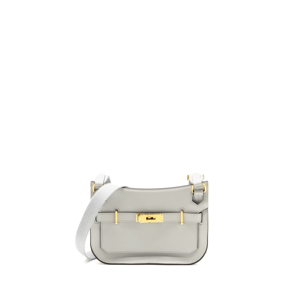 Hermes mini Jypsiere Swift gris platine GHW