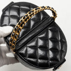 CHANEL PICNIC VANITY LAMBSKIN BLACK GHW (MICROCHIP)