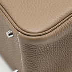 Hermes mini lindy II clemence etoupe SHW