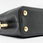 LOUIS VUITTON CAPUCINES BB CALFSKIN BLACK GHW