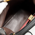 FENDI PEEKABOO X-LITE MEDIUM CALFSKIN BLACK GHW