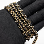 CHANEL TOP HANDLE MINI RECTANGULAR FLAP BAG LAMBSKIN BLACK LGHW (MICROCHIP)