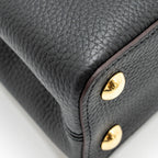 LOUIS VUITTON CAPUCINES BB CALFSKIN BLACK GHW