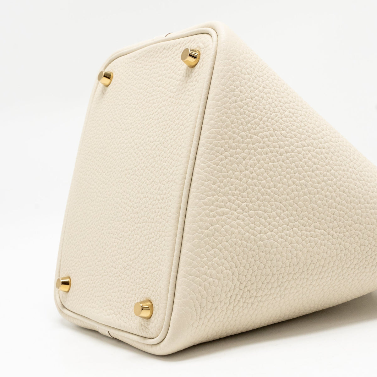 Hermes Picotin 18 Lock Bag Clemence Craie GHW