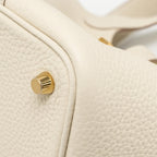 Hermes Picotin 18 Lock Bag Clemence Craie GHW