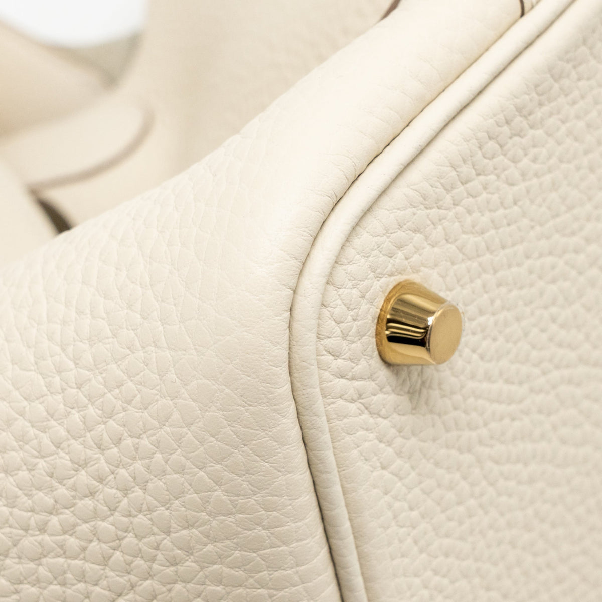 Hermes Picotin 18 Lock Bag Clemence Craie GHW