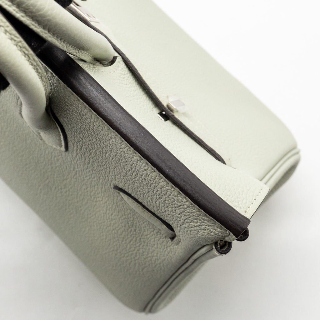 Hermes Birkin 25 togo gris neve SHW