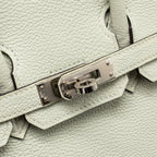 Hermes Birkin 25 togo gris neve SHW