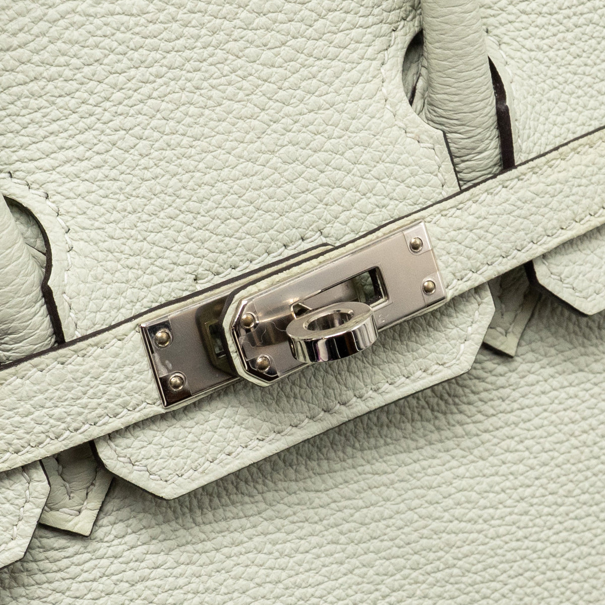Hermes Birkin 25 togo gris neve SHW