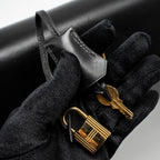 Hermes Kelly 32 Box Black GHW