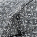 Goyard Hobo Boheme PM Goyard Lucky Clover Goyardine Canvas/Chevroches Calfskin Grey/Light Pink SHW