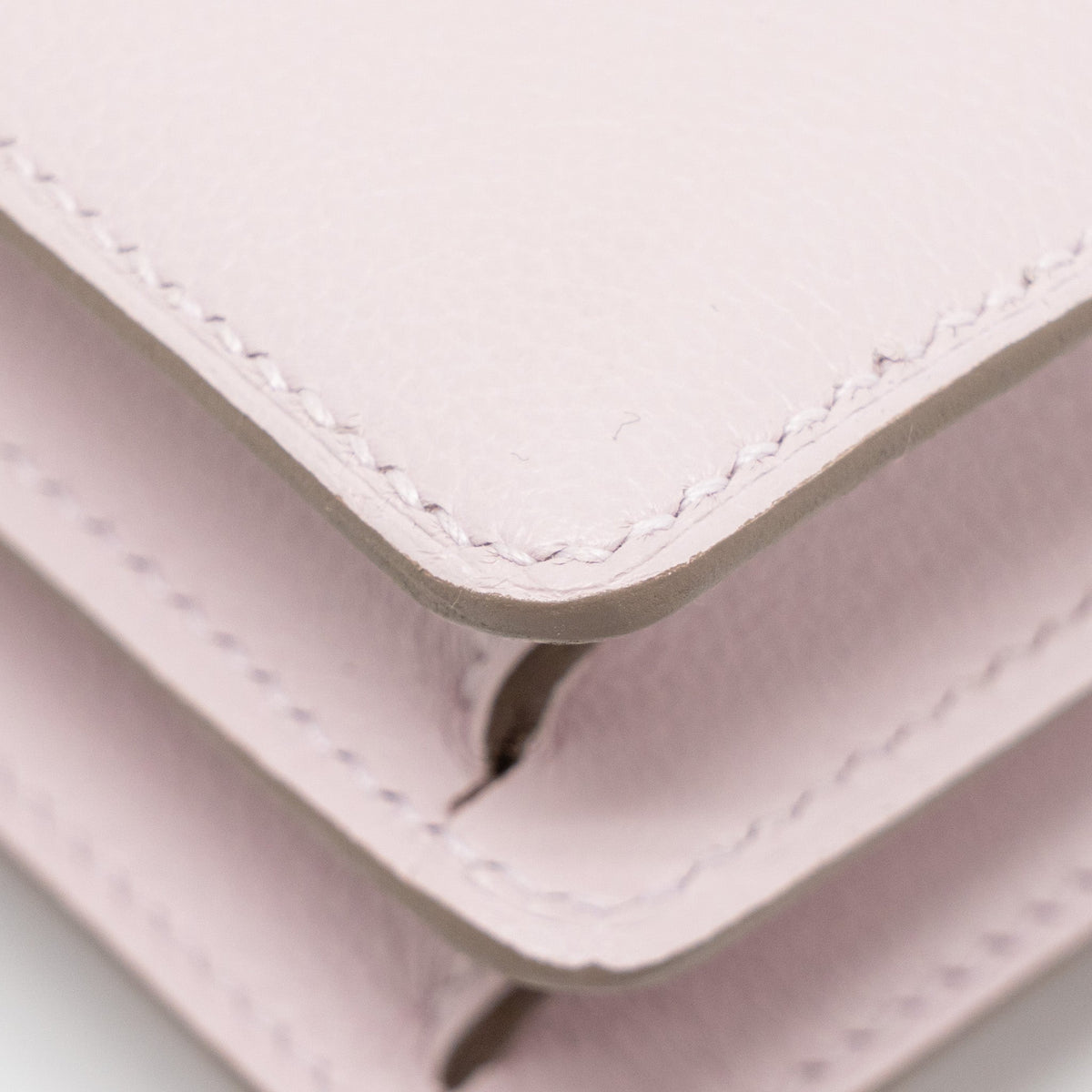 Hermes Mini Roulis Evercolor Mauve Pale SHW