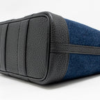 Hermes Neo Garden Party 23 Denim/Negonda Denim Moyen/Black SHW
